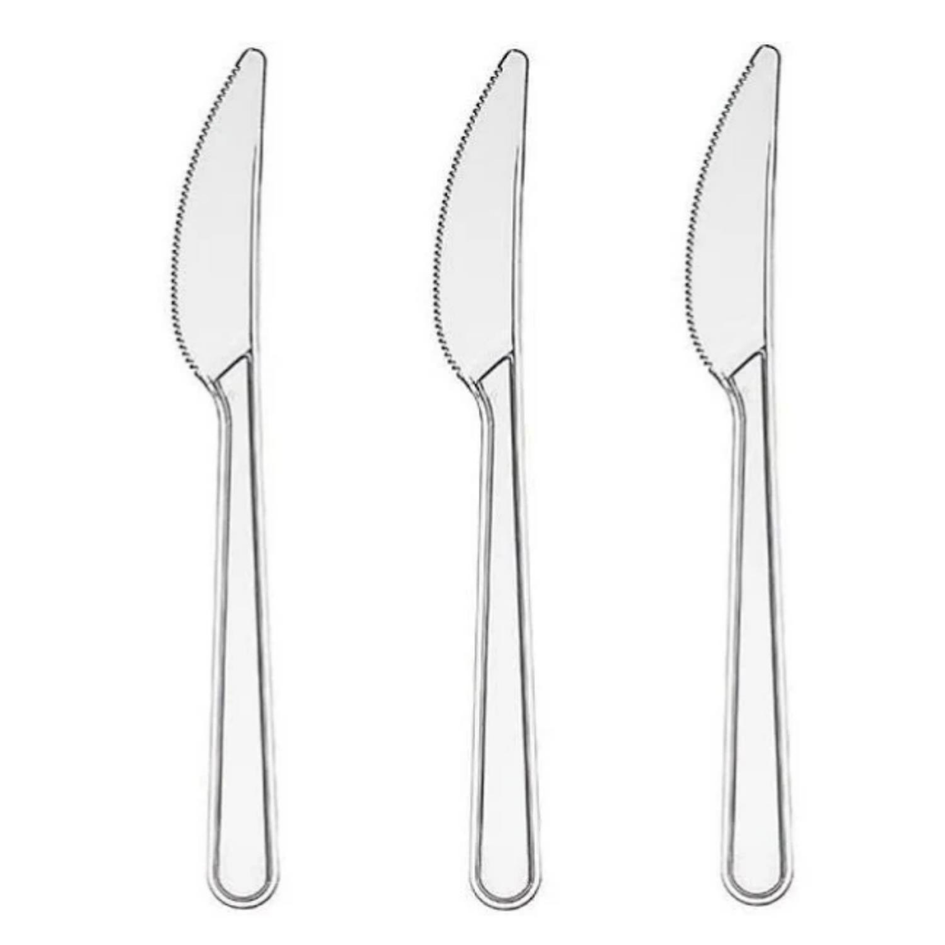 LÜX PLASTIK BIÇAK 100 LÜ