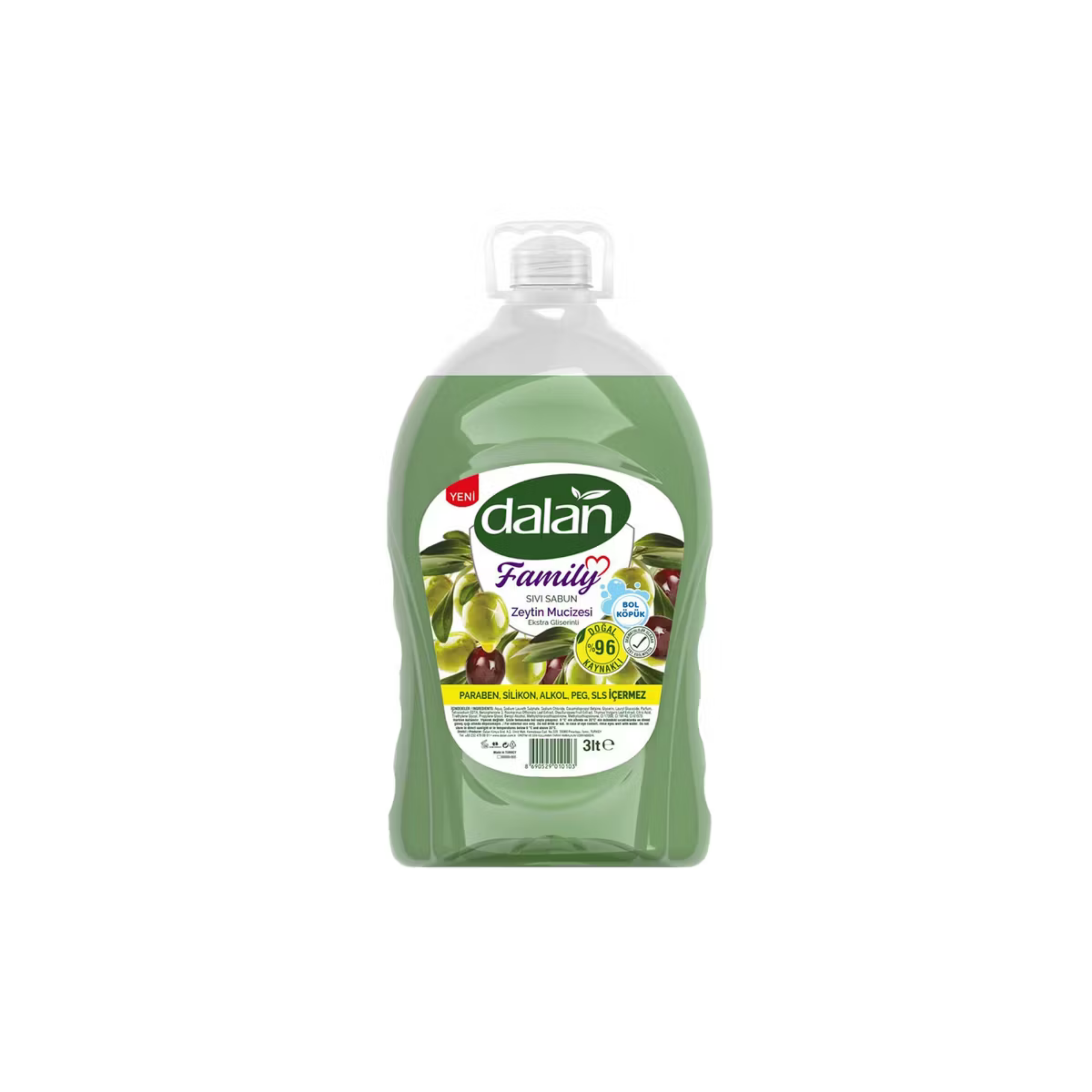DALAN SIVI SABUN 3 LT ZEYTINYAGI