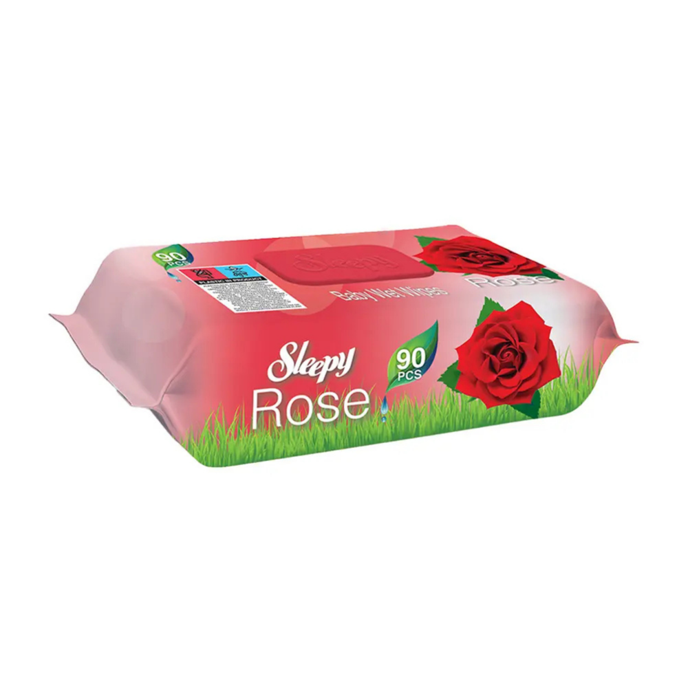 SLEEPY GÜL ISLAK MENDIL 90 LI