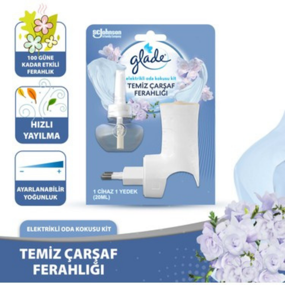 GLADE ELKT. YEDEK + MİNİ MAKINE ODA KOKU 20 ML
