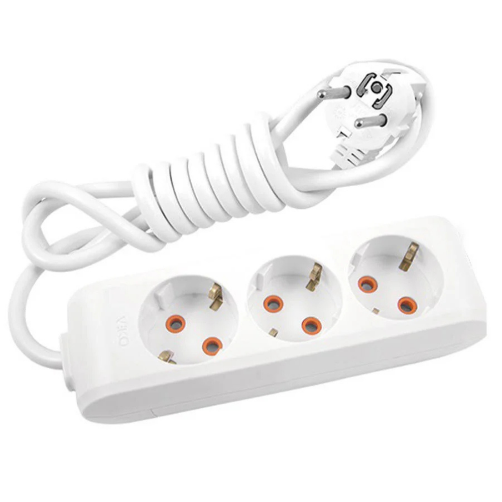 UZATMA PRİZ 3 LÜ 5 MT EKO