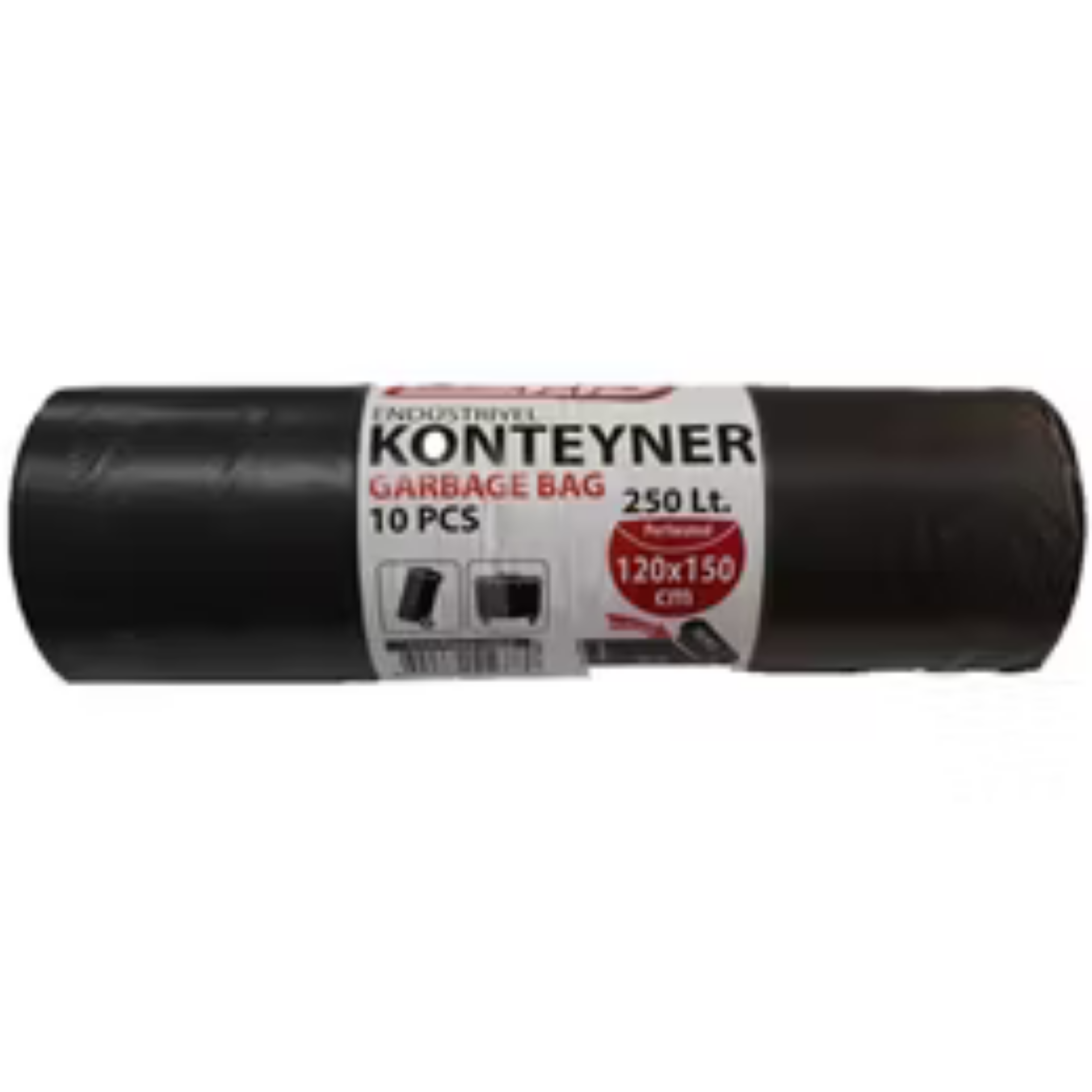 MEGA HANTAL 1000 GR ÇÖP POSETI RULO 120*150 SIYAH