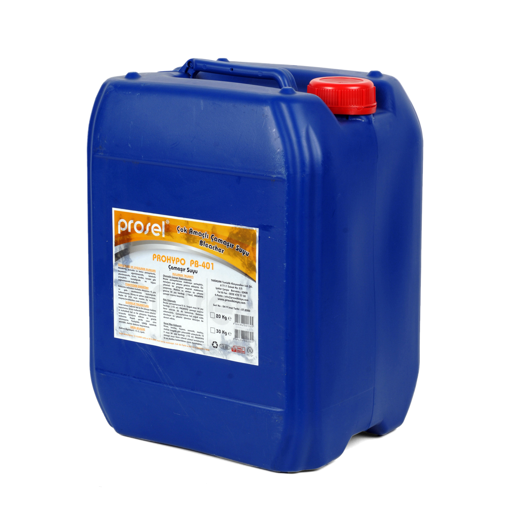 PROSEL 401-ÇOK AMAÇLI ÇAM. SUYU 5 KG