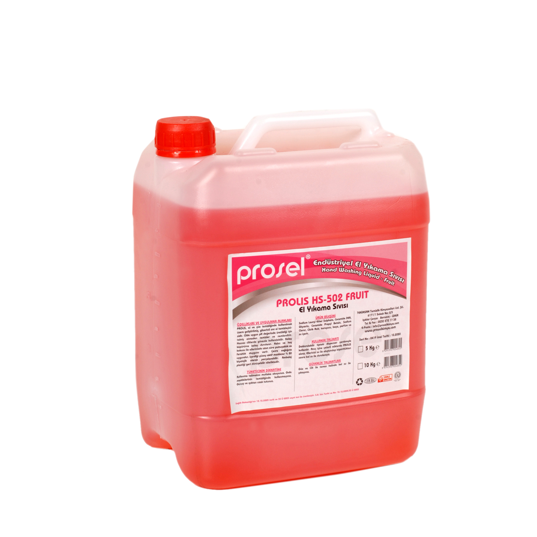 PROSEL 502-FRUIT EL YIKAMA 5 KG