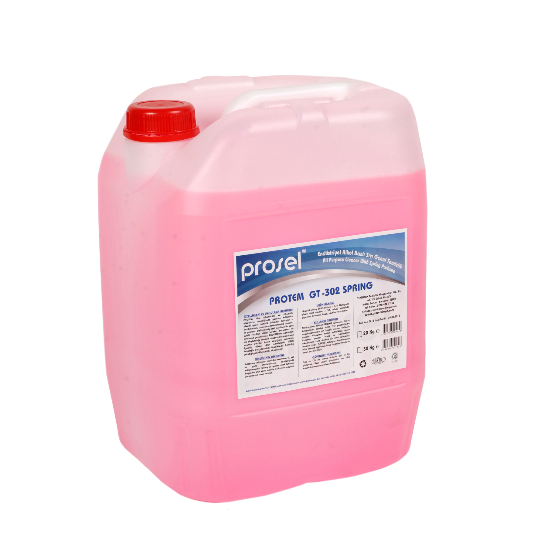 PROSEL GT-302 GENEL TEM. SPRING 20 KG