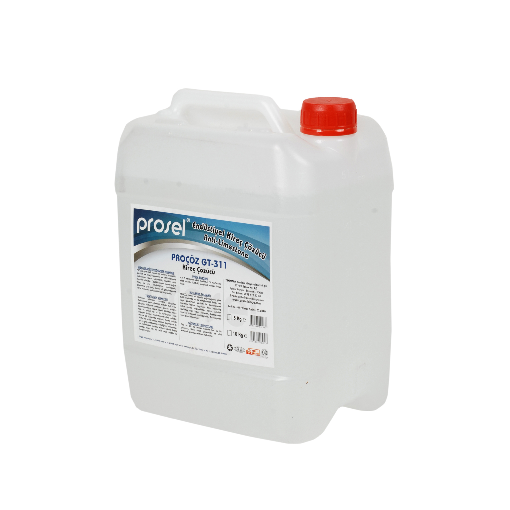 PROSEL 311 KIREÇ ÇÖZÜCÜ 5 KG